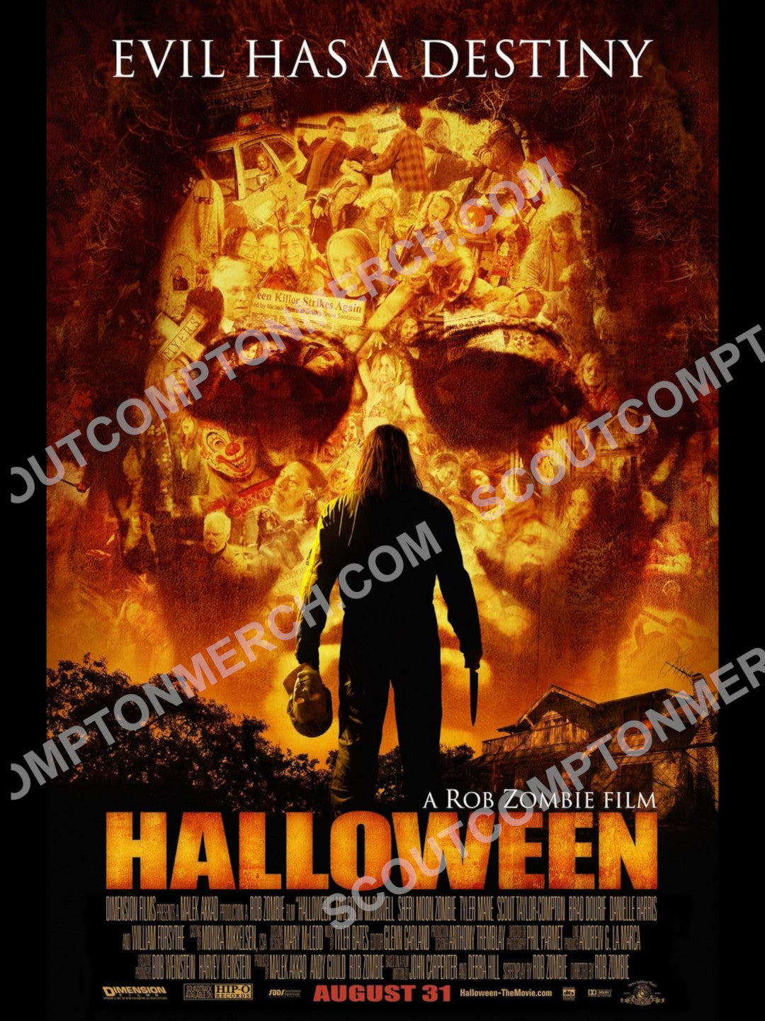 18x24 Halloween Movie Poster